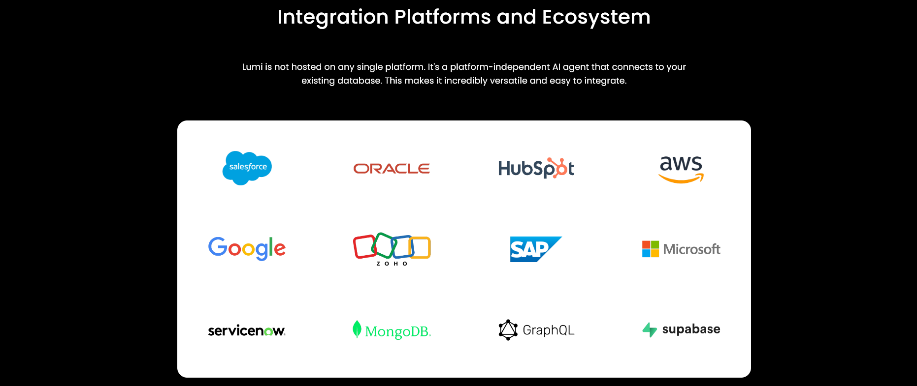 Lumi -Conversational AI Agent For Customer Support