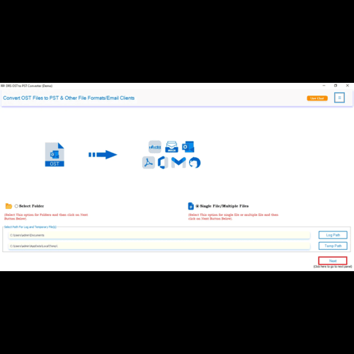 DRS Softech OST to PST Converter