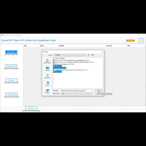 DRS Softech OST to PST Converter
