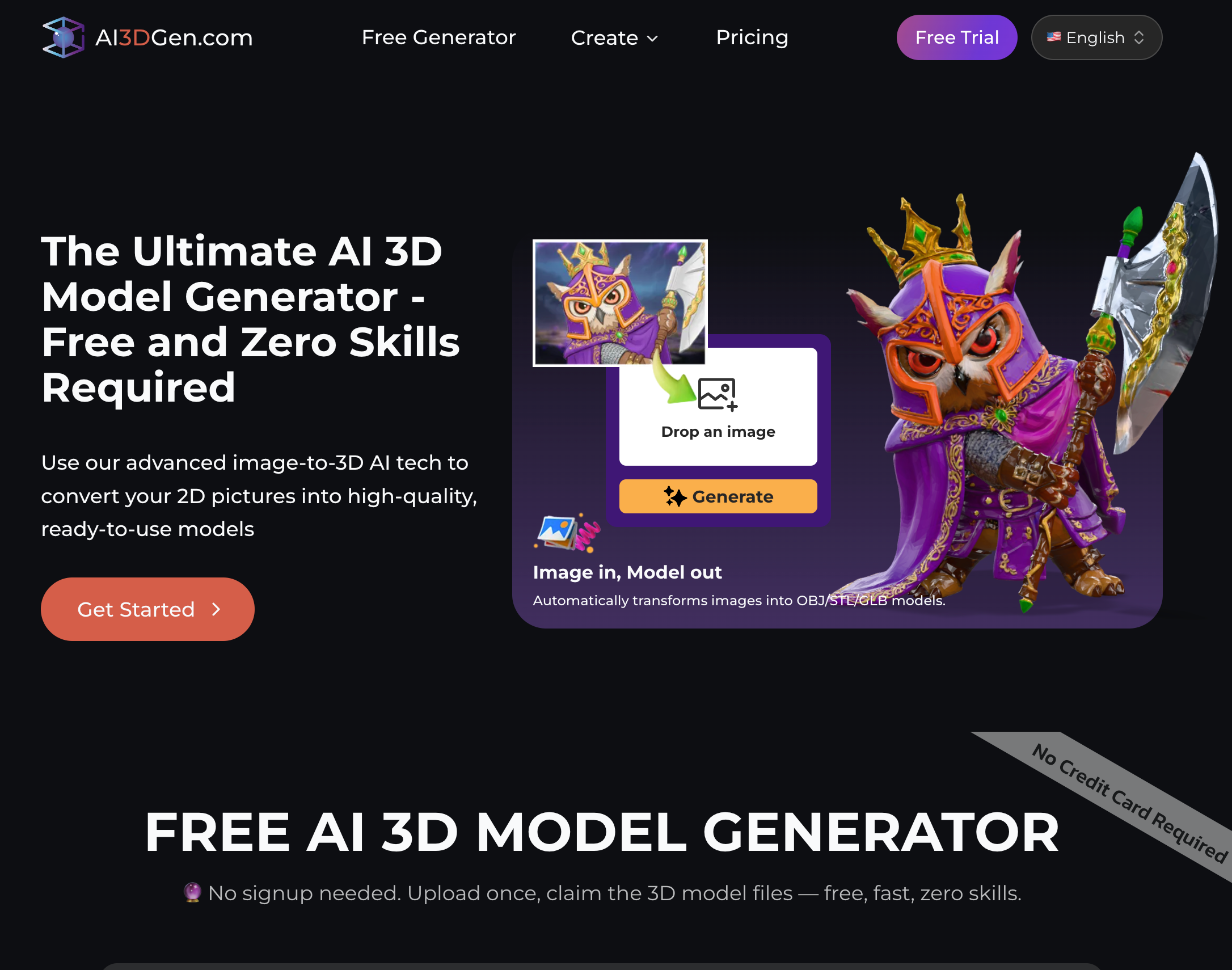 AI 3D Model Generator