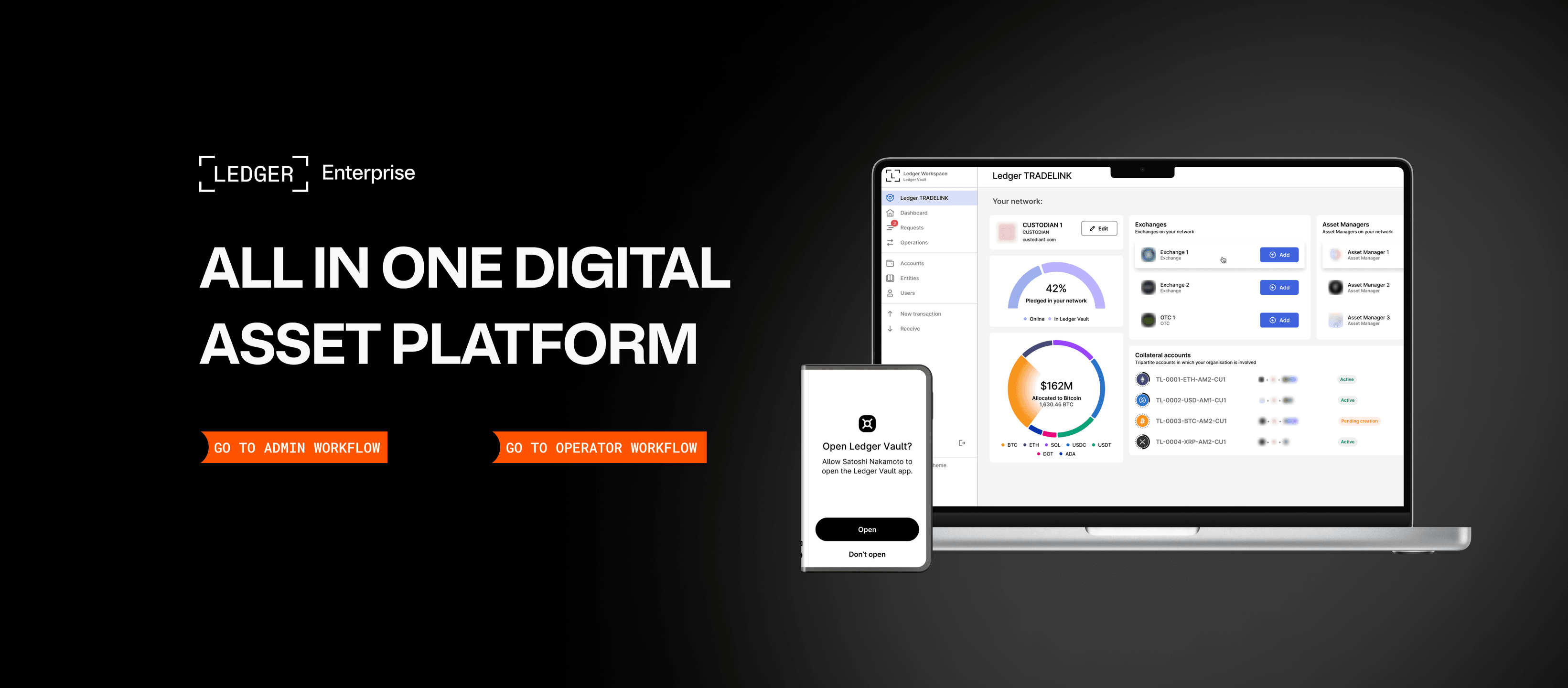 Ledger Enterprise screenshot