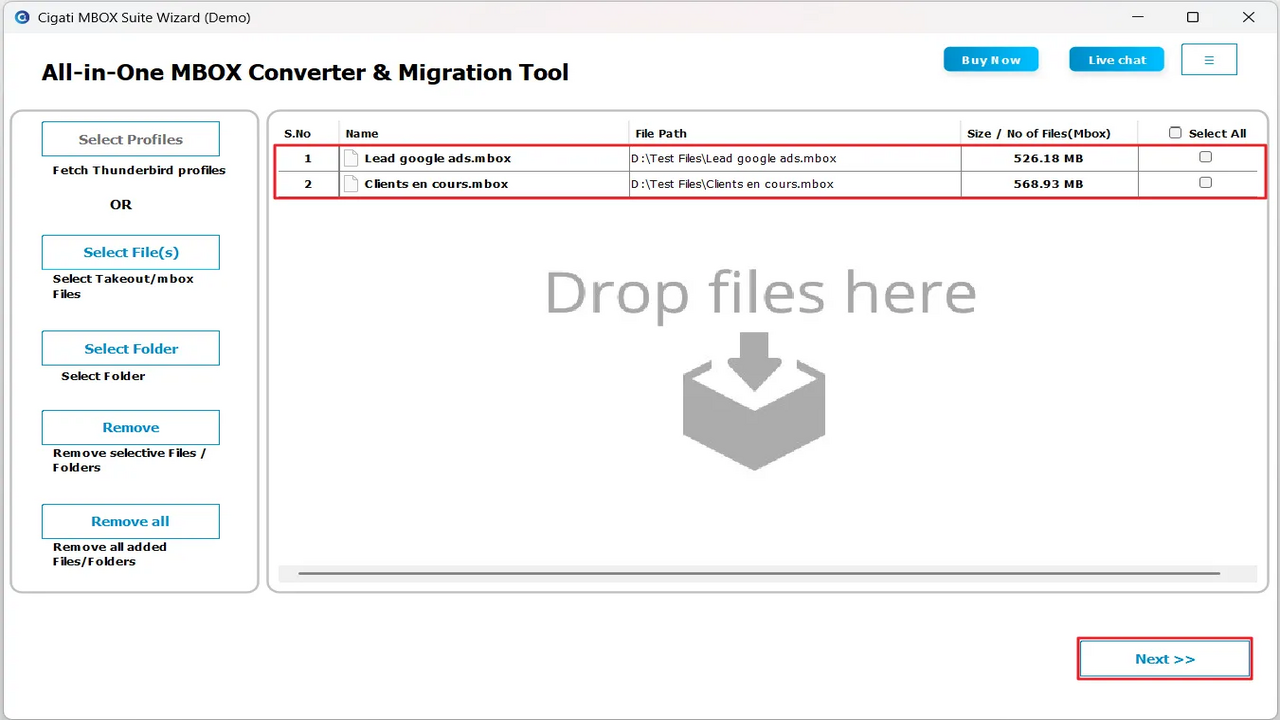 MacProTools MBOX to PDF Converter