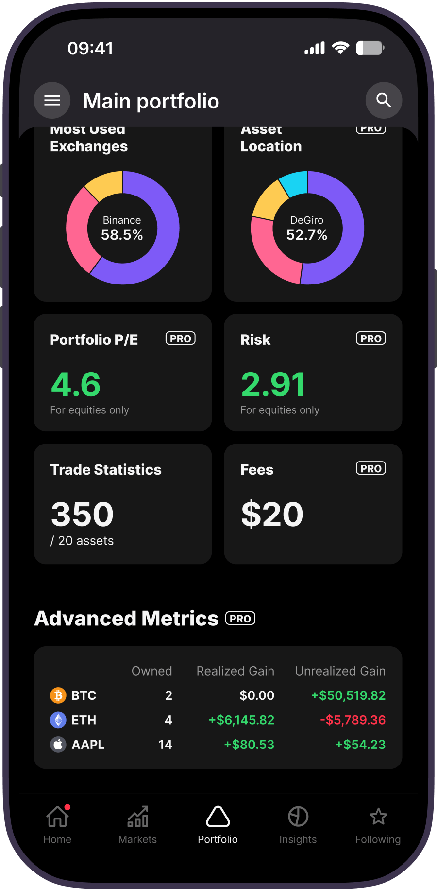 Delta Investment Tracker
