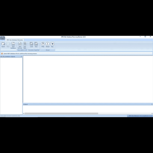 DRS Softech SQL Database Recovery Tool