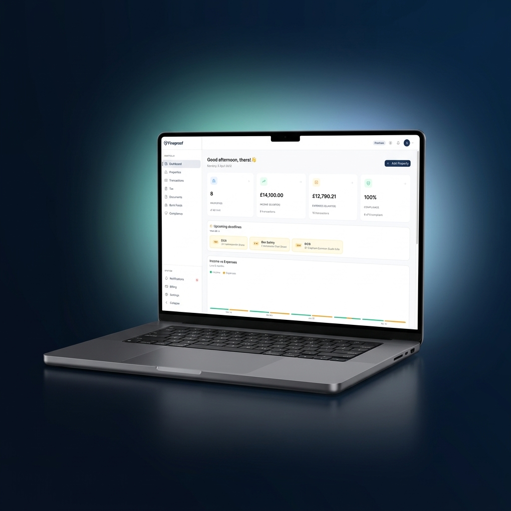 g2-01-hero-dashboard.png Portfolio Dashboard — Monitor income, expenses, net profit, and compliance across all properties at a glance