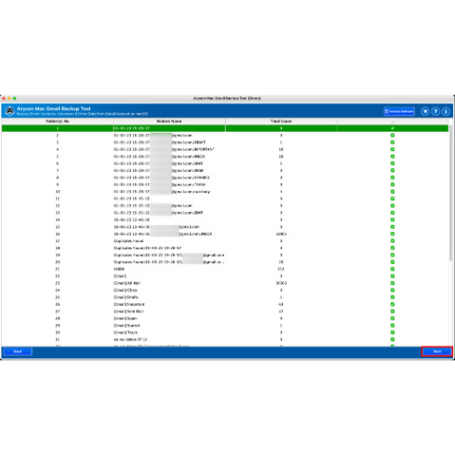 Aryson Mac Gmail Backup Tool