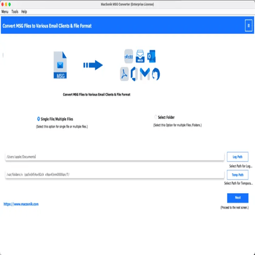 MacSonik MSG Converter Tool