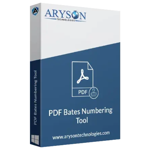 Aryson PDF Bates Numbering Tool