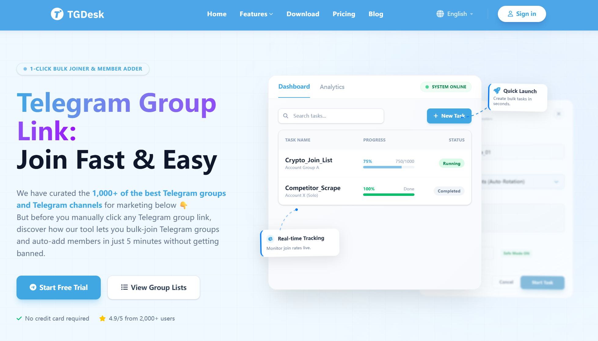 Telegram CRM - TGDesk