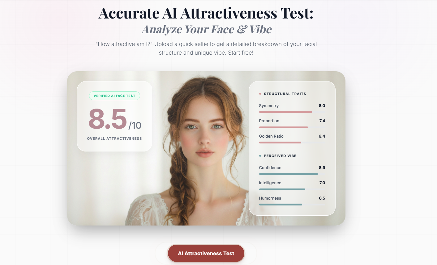 AI Attractiveness Test