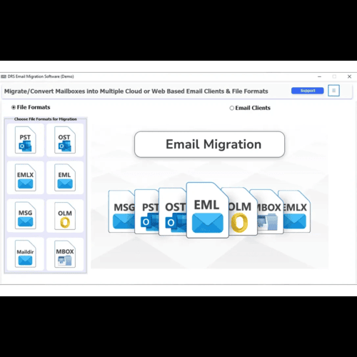 DRS Softech Email Migration Tool