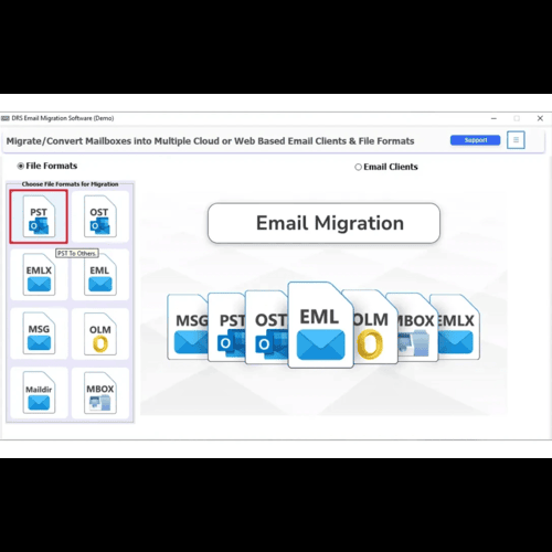 DRS Softech Email Migration Tool