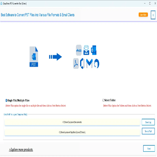 CloudXena PST File Converter