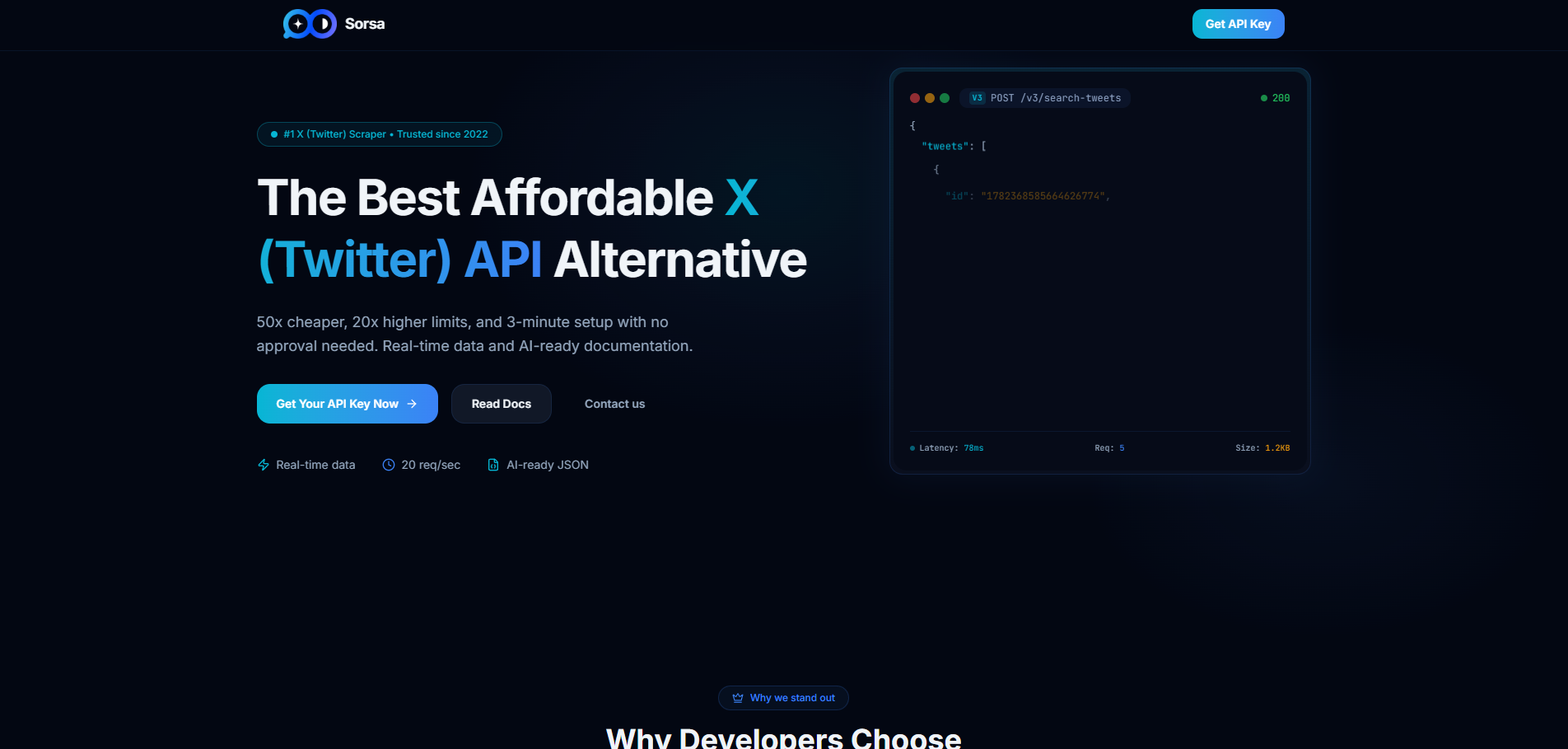 Sorsa API