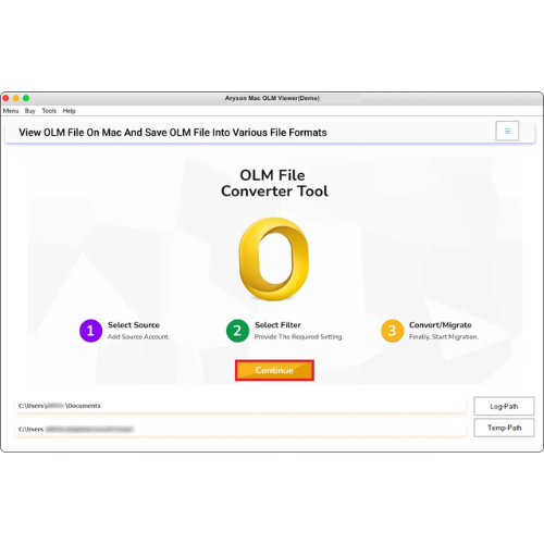 Aryson OLM Viewer Tool