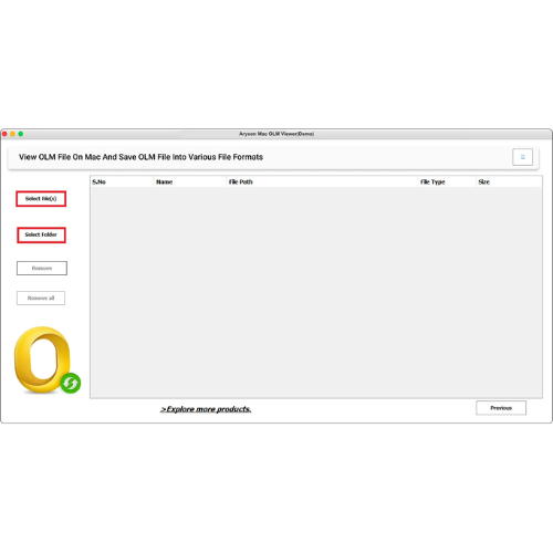 Aryson OLM Viewer Tool