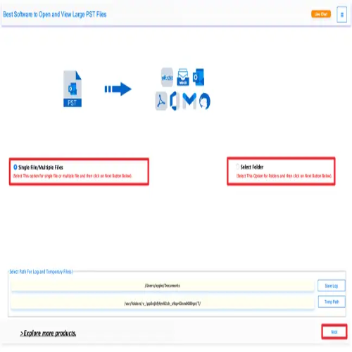 CloudXena PST File Viewer