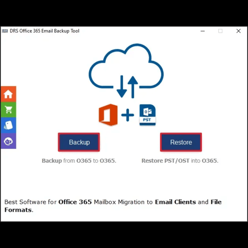 DRS Softech Exchange Server Backup & Restore Tool