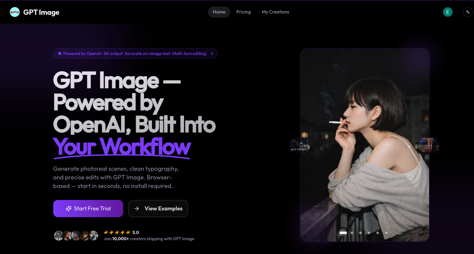GPT Image screenshot