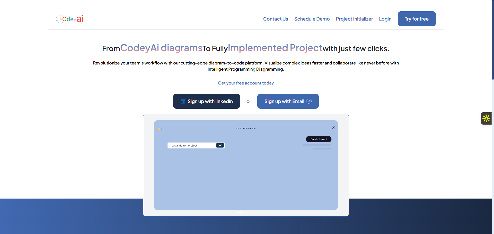 We specialize in revolutionizing the way software is developed, bridging the gap between complex class diagram-like designs and the creation of fully 