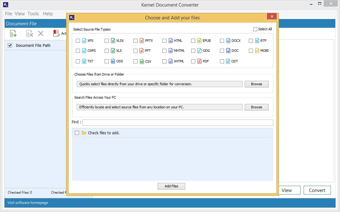 Kernel Document Converter Software