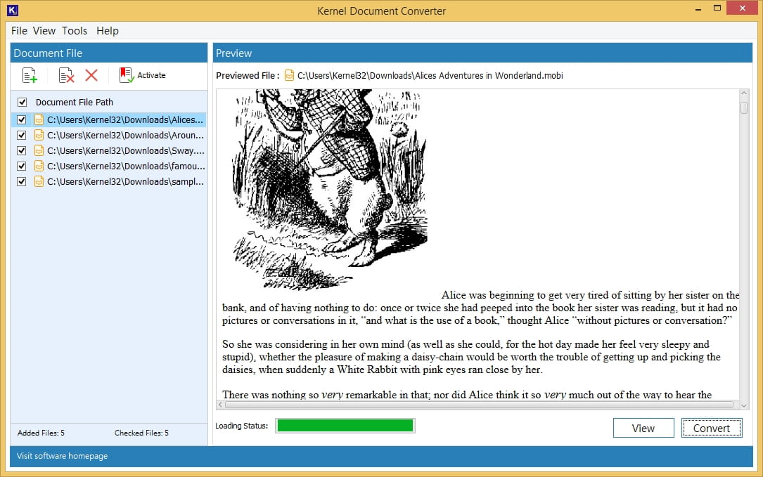 Kernel Document Converter Software