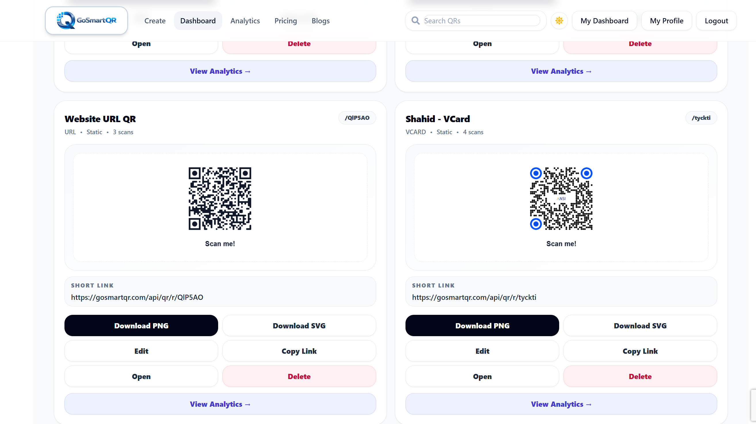 Go Smart QR - A QR Code Generator Platform Reviews & Pricing 2026 ...