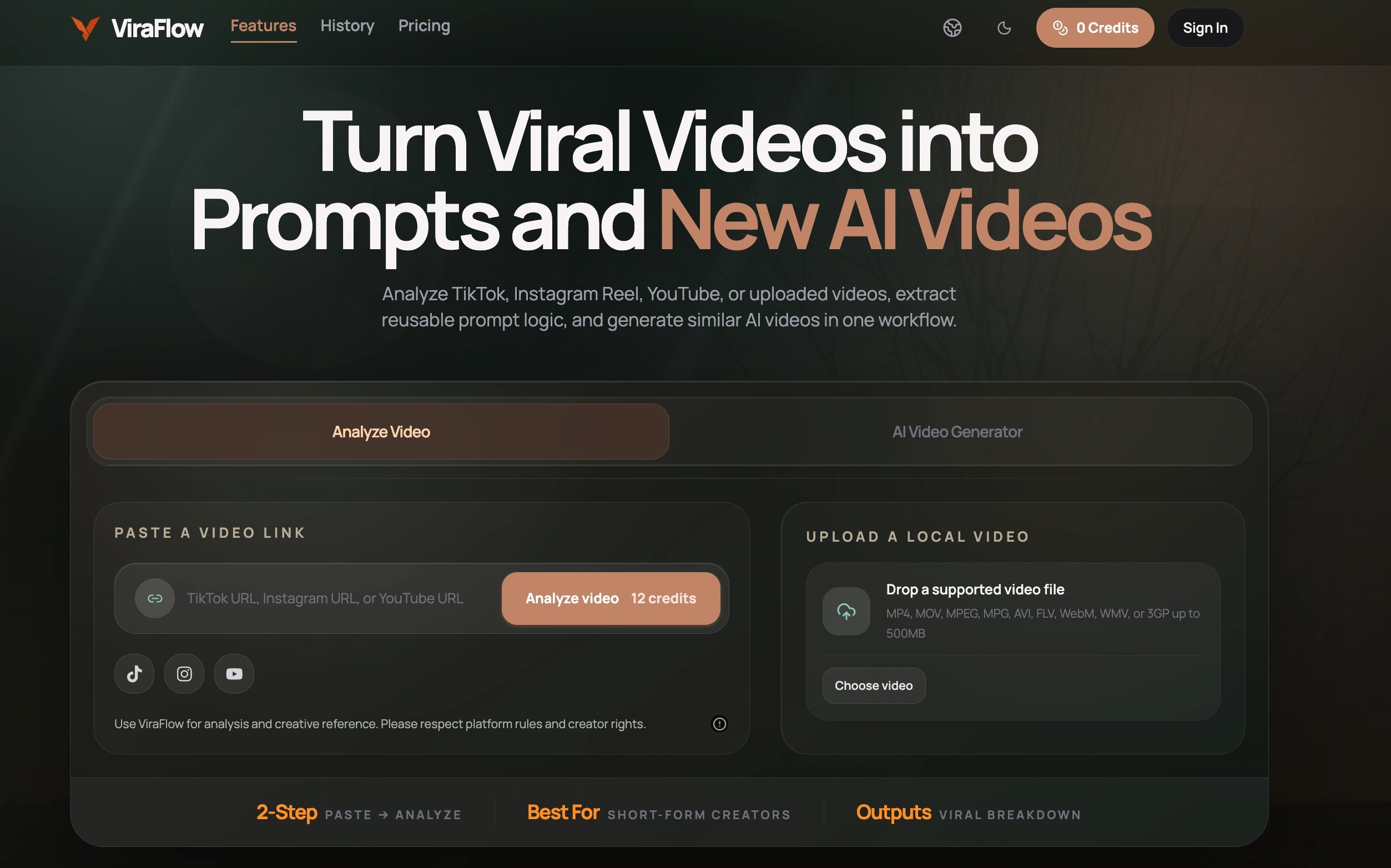 ViraFlow screenshot