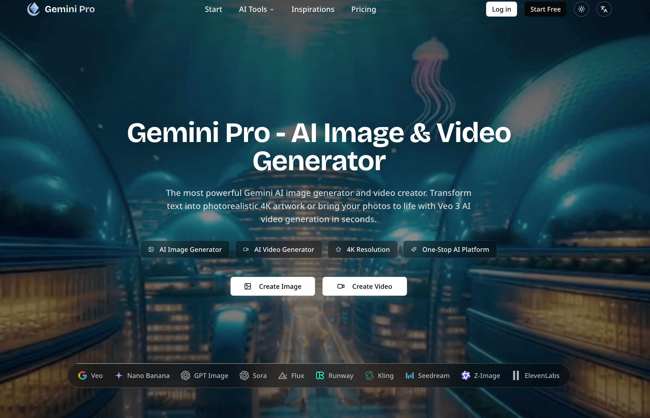 Gemini Pro screenshot
