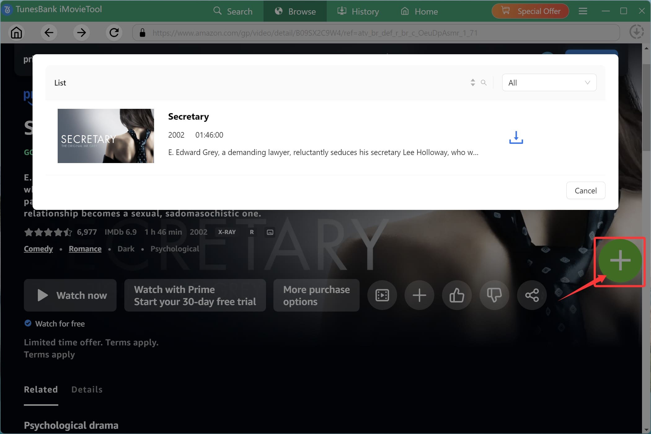 iMovieTool Video Downloader