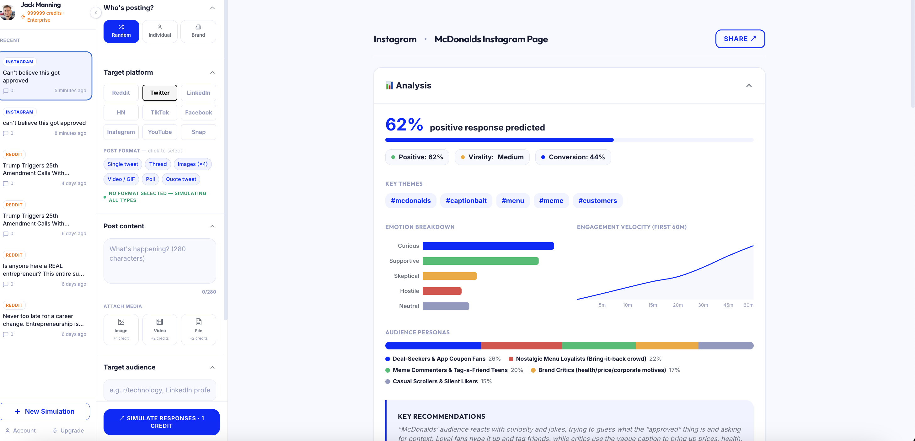 Simulate Social