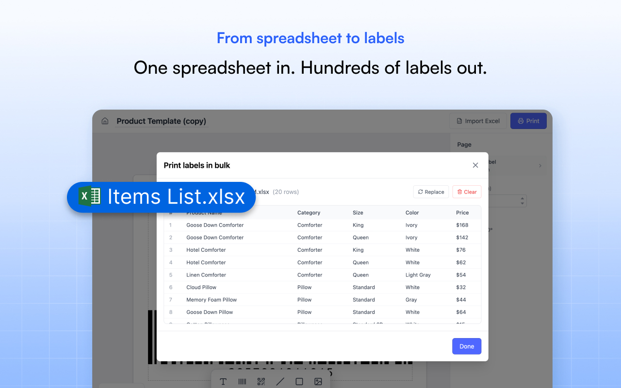 BoxHero Label Designer
