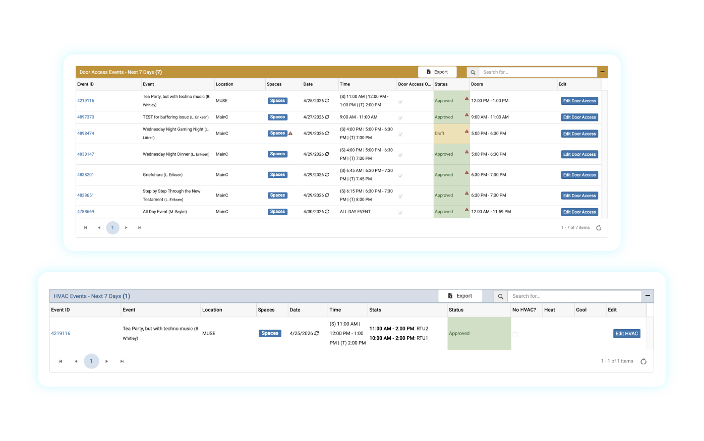 eSPACE - Facility Management Platform