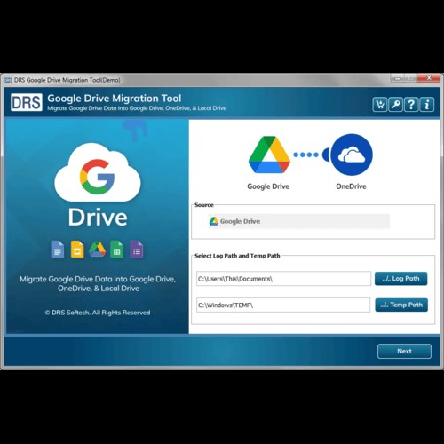 DRS Softech Google Drive Migration Tool