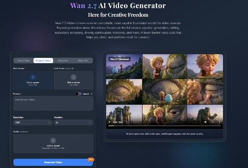 JXP Wan 2.7 AI screenshot