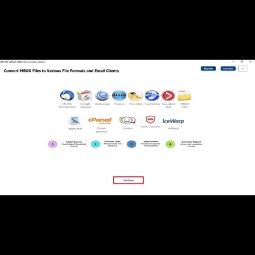 DRS Softech MBOX Converter Tool