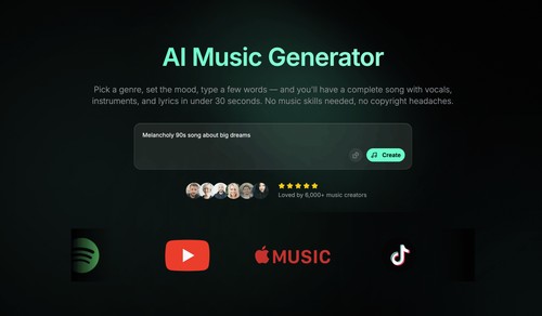 BeMusic AI Screenshot