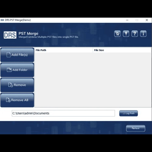 DRS Softech PST Merge Tool