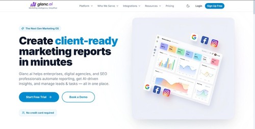 Glanc.ai screenshot