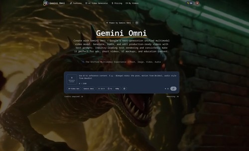 Gemini Omni