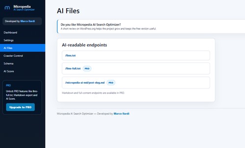 Micropedia AI search optimizer