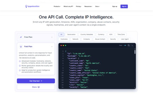 IPGeolocation.io