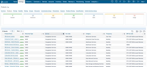 BluLogix Public Sector Chargeback & Cost Recovery Screenshot