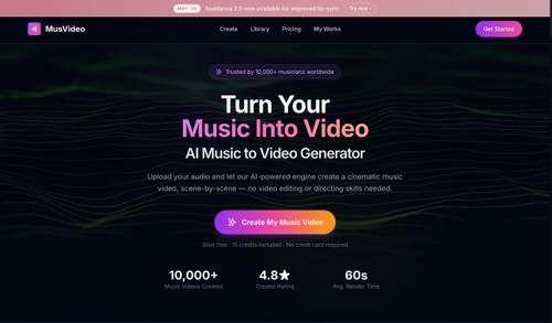 MusVideo screenshot