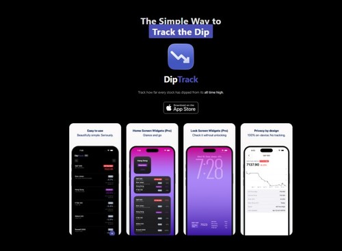 DipTrack screenshot