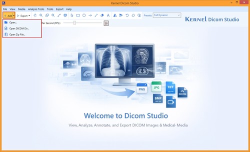 Kernel DICOM Studio