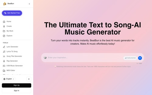 Text To Song - BeatBun screenshot