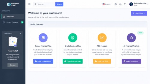 BusinessStart screenshot