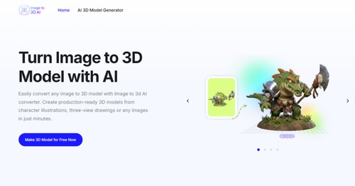 Image to 3D AI Playground