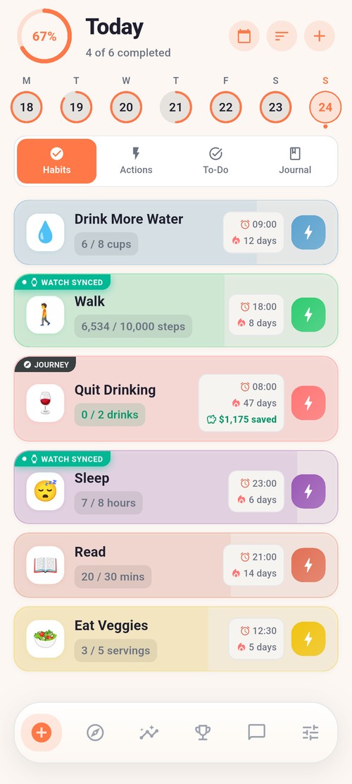 HabitIt screenshot